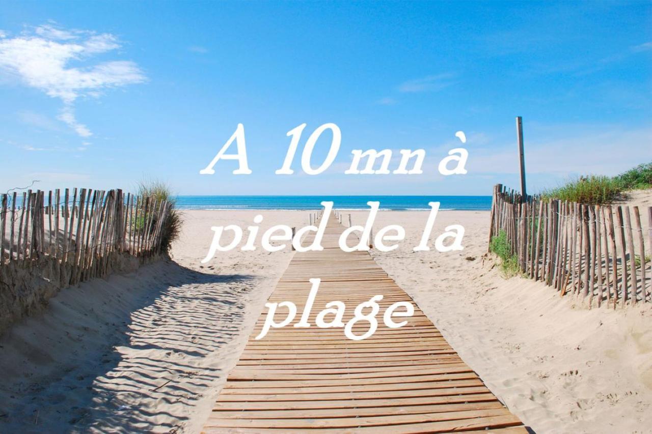 Mes Vacances A La Mer Studio 4 Pers, Parking Prive, Wifi, Linges Fournis, Climatisation لا غراند موت المظهر الخارجي الصورة