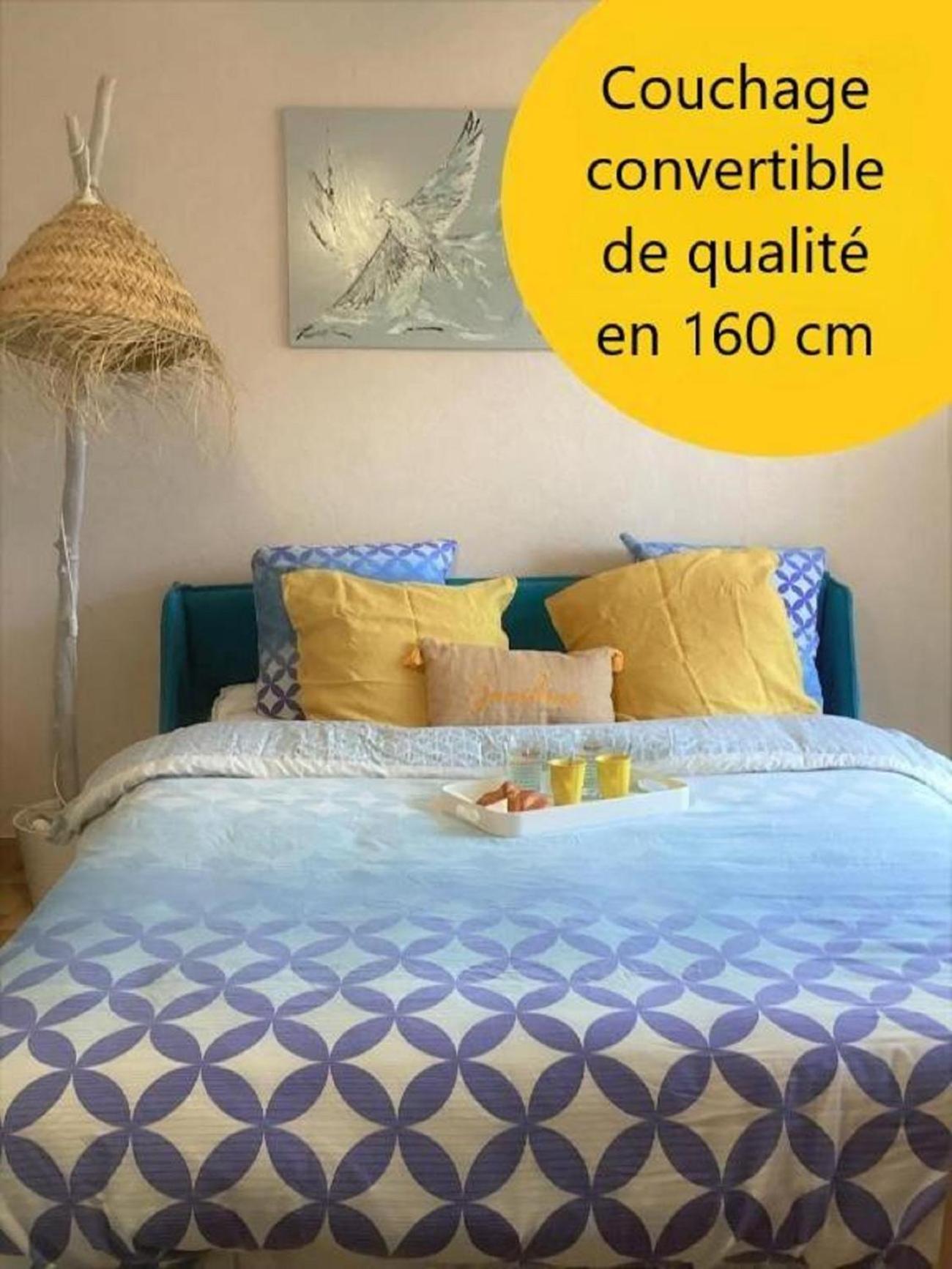 Mes Vacances A La Mer Studio 4 Pers, Parking Prive, Wifi, Linges Fournis, Climatisation لا غراند موت المظهر الخارجي الصورة